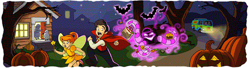 google doodle halloween 2010
